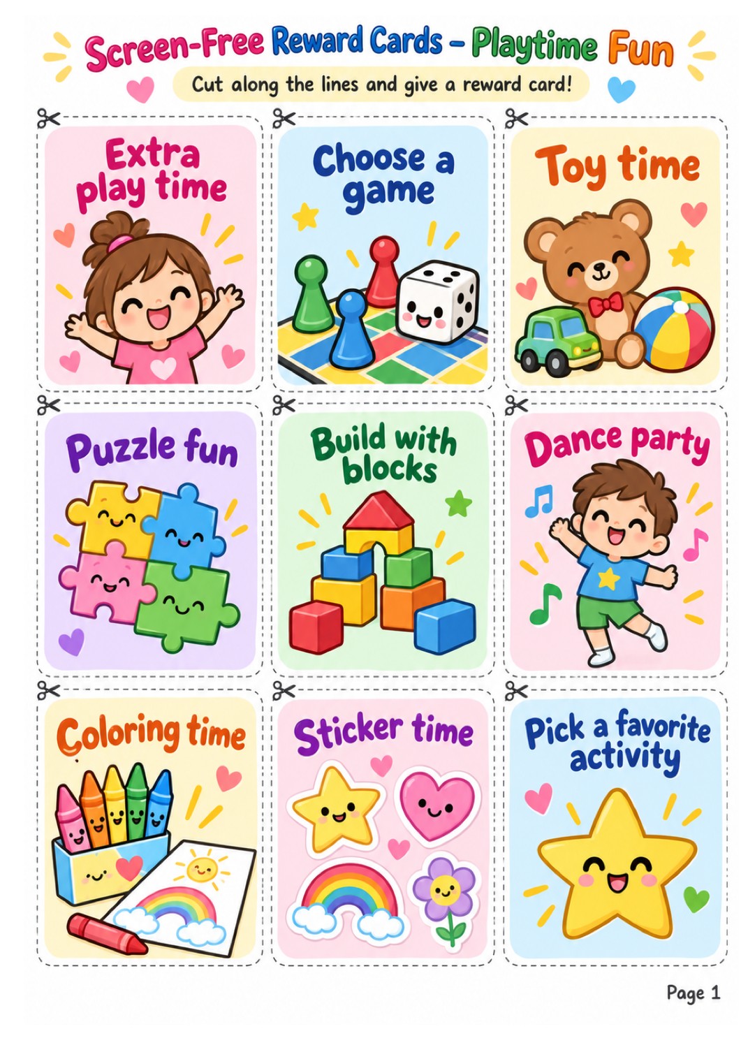 Reward Charts