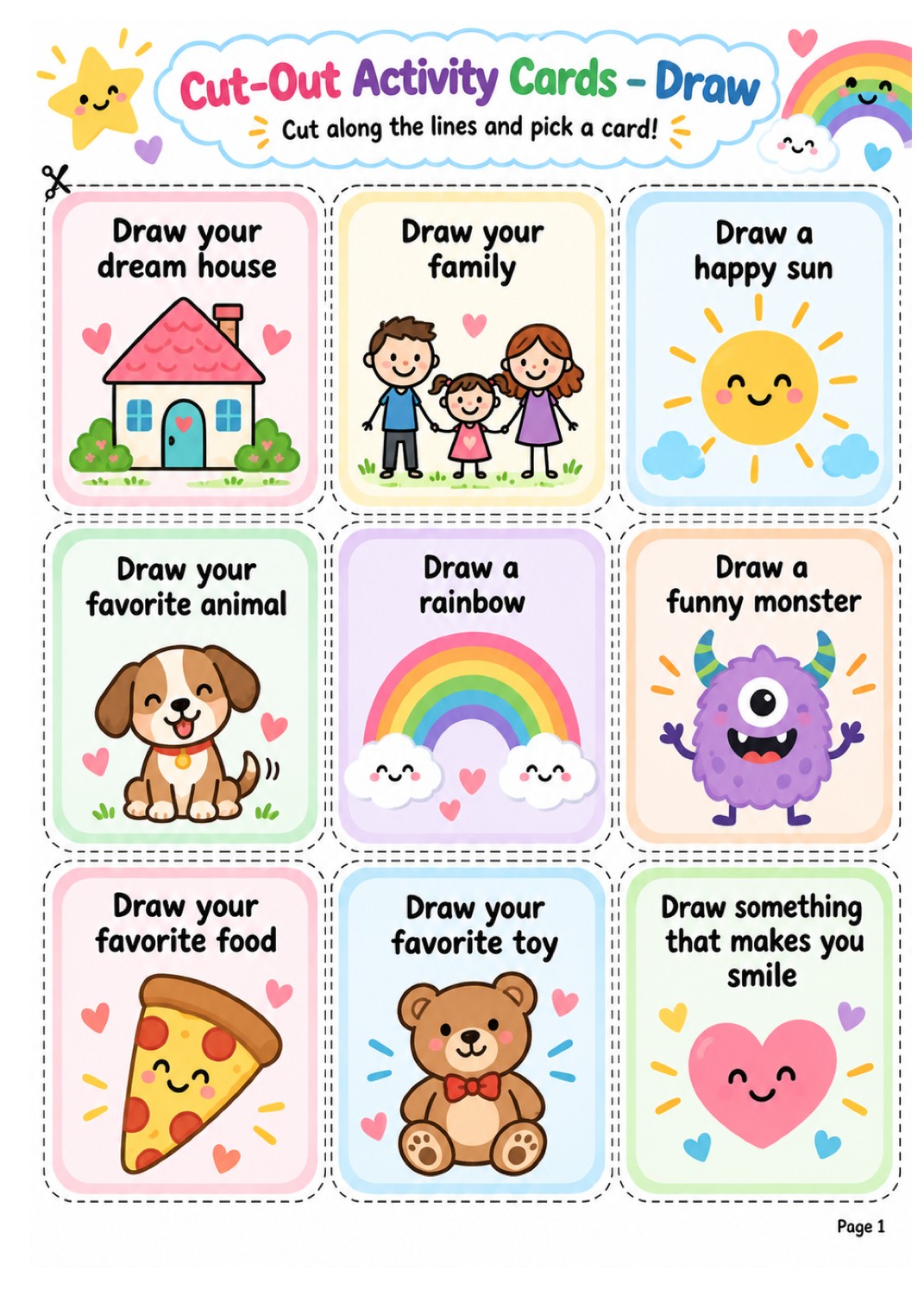 Screen-Free Activity Cards