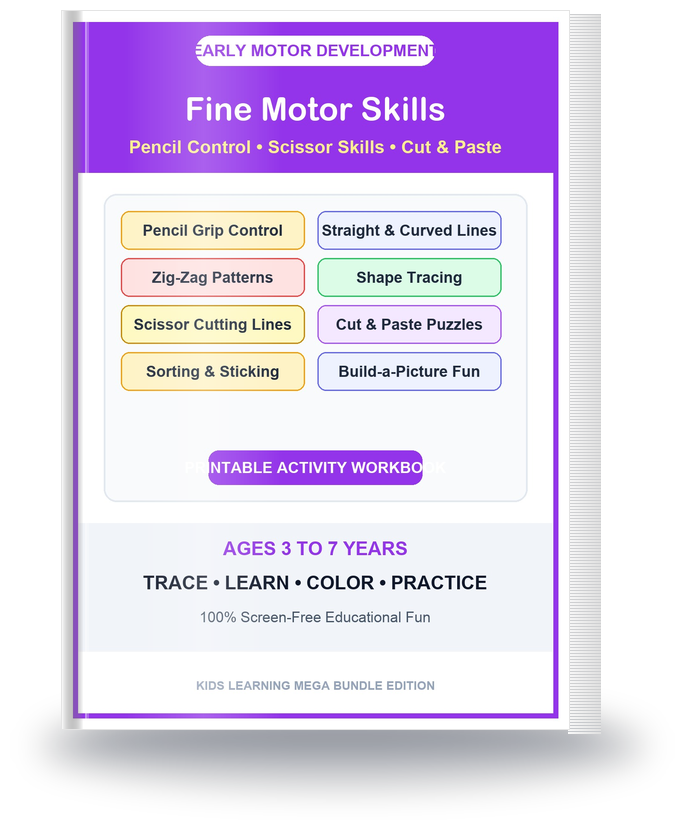 Fine Motor Skills 3D Mockup