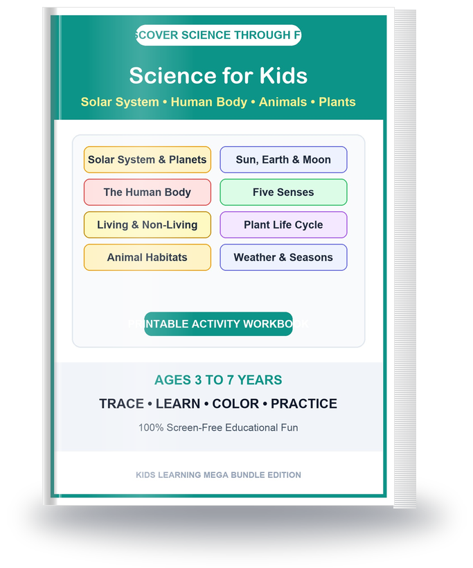 Science for Kids 3D Mockup